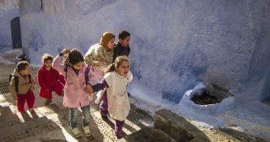 Kinder in Chefchaouen
