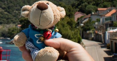 Unser Reise-Masskottchen Teddy “Plömmelchen”!
